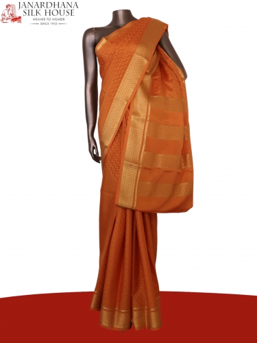 Pure Mysore Crepe Silk Saree